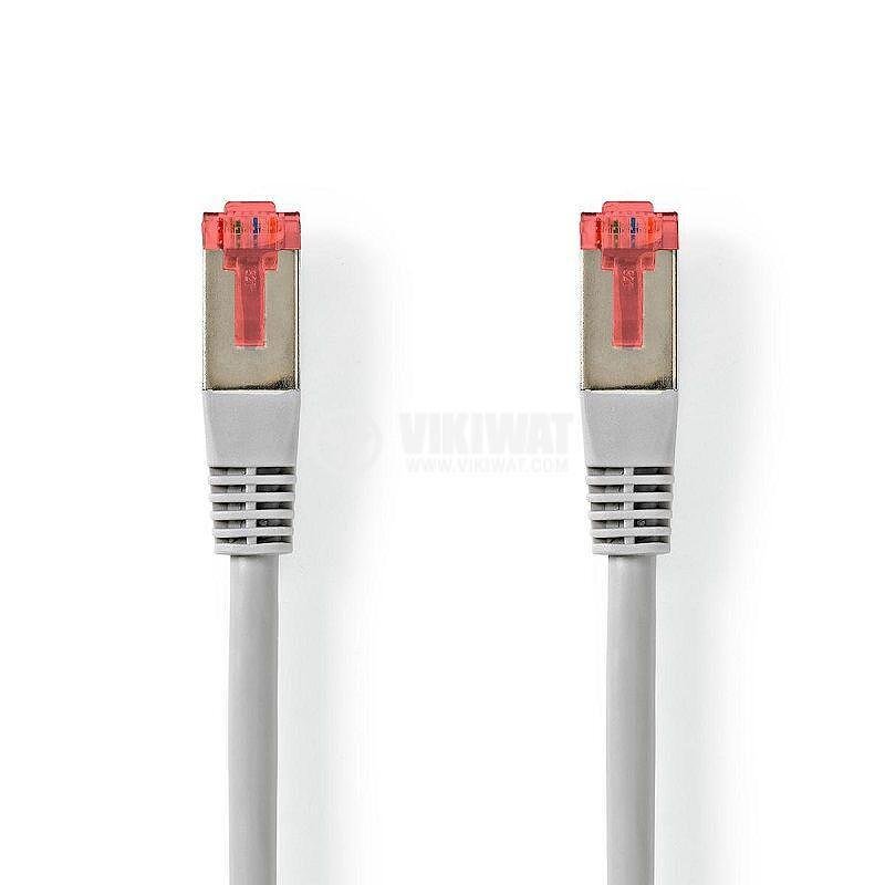 LAN кабел, категория 6, RJ45 към RJ45, 1m, CCGL85220GY10, NEDIS